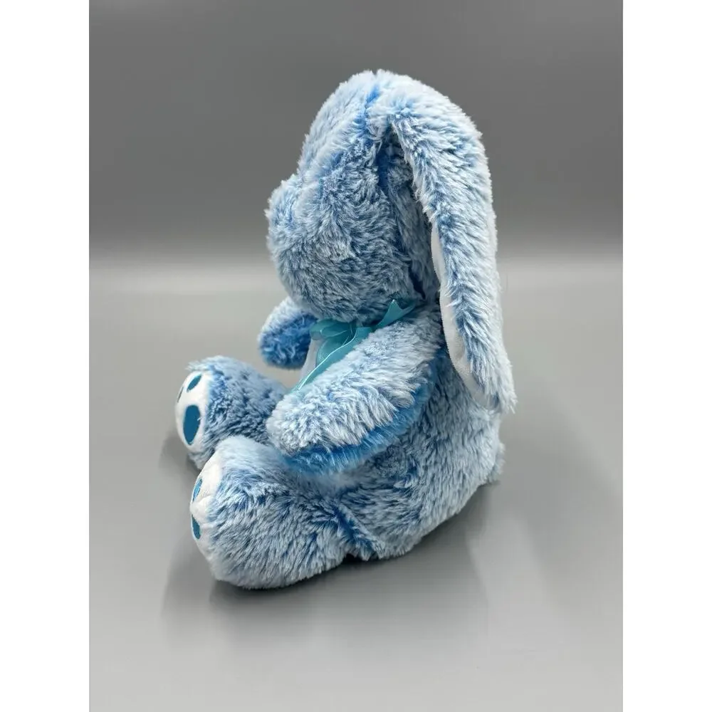 Walmart Frosted Blue Bunny Rabbit Plush 10” Stuffed Animal